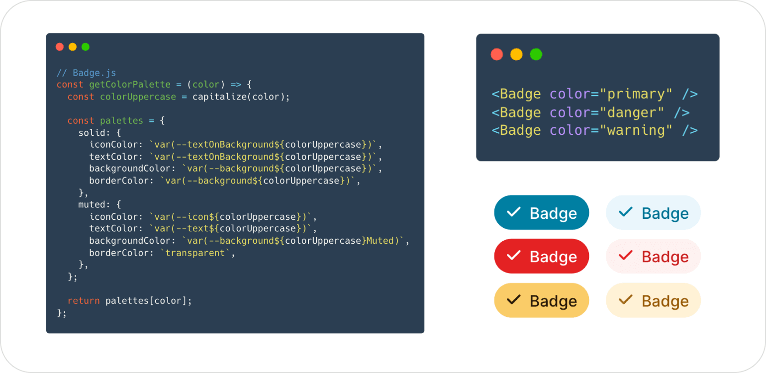 A gray icon in a design